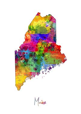 Maine Map