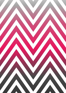 Zig zag pattern hot pink