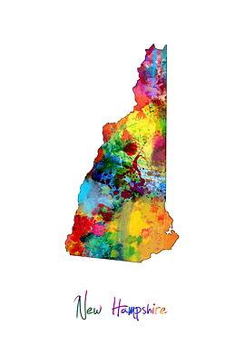 New Hampshire Map