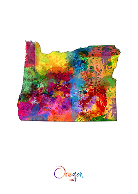 Oregon Map