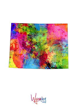Wyoming Map
