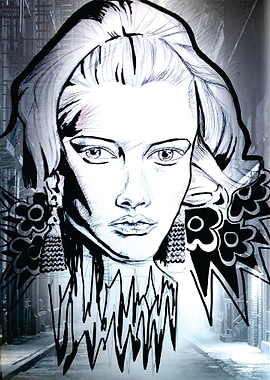 The lady in the mist