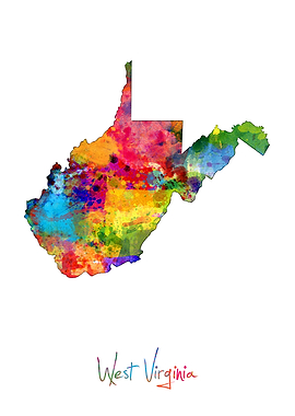 West Virginia Map