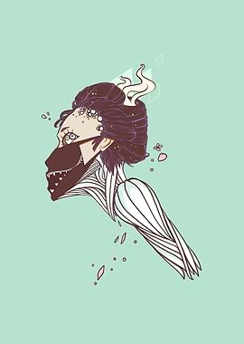 Geisha Ninja Anime Girl