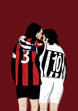 Maldini and Del Piero