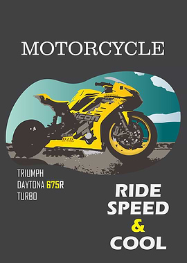 motorcycle illustration