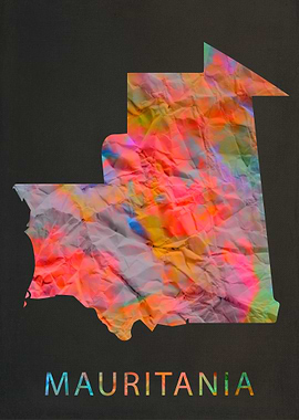 Mauritania Tie Dye Country