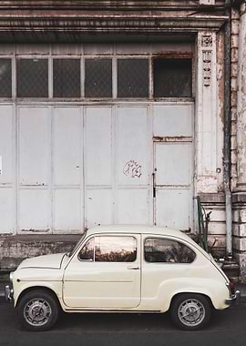 Small Italian vintage car