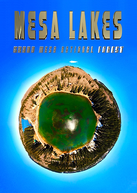 Mesa Lakes Tiny Planet