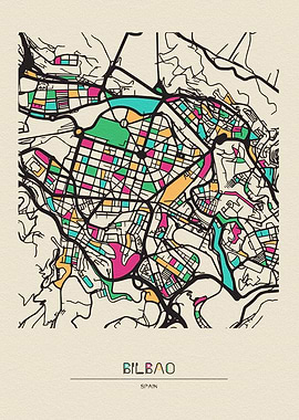 Bilbao Map