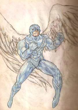 Blue Angel The Super Hero