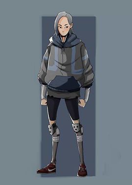 Lucy Wall female cyborg