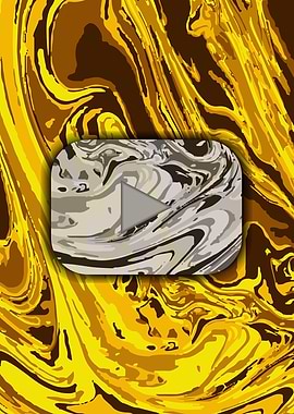 Abstract silver button col