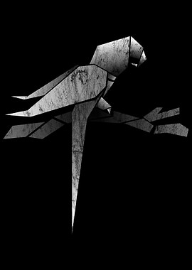Origami Parrot