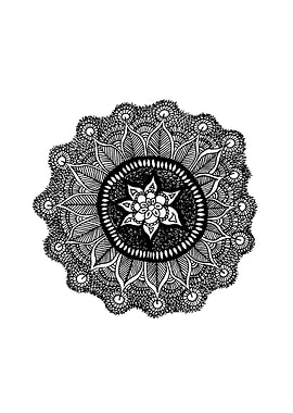 Mandala Doily