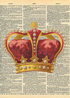 Crown on Dictionary Page