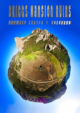 Driggs Mansion Tiny Planet