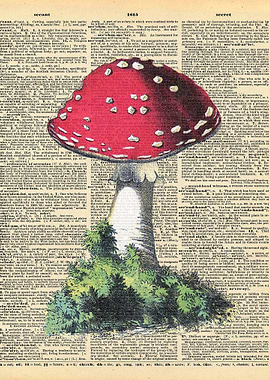 Mushroom on Dictionary Pag