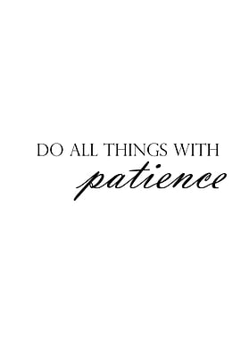 Patience