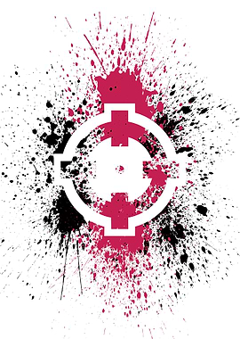 Crosshair Paint Splatter