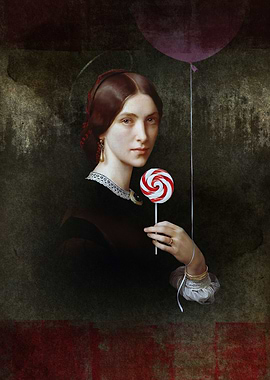 Portrait of Woman with Lol