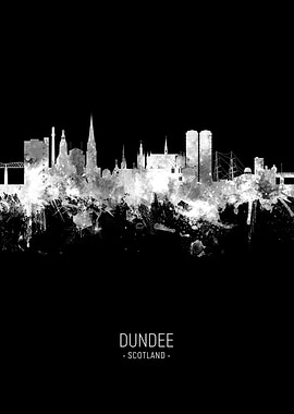Dundee Scotland Skyline