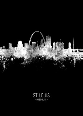 St Louis Missouri Skyline