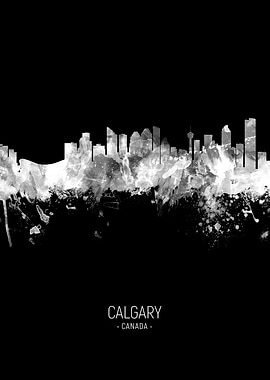 Calgary Canada Skyline