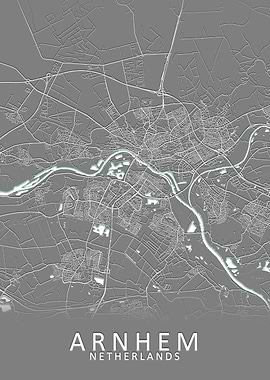 Arnhem Netherlands Map