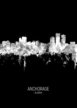 Anchorage Alaska Skyline