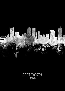 Fort Worth Texas Skyline