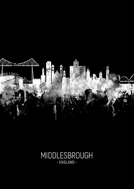 Middlesbrough Skyline