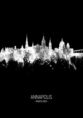 Annapolis Maryland Skyline