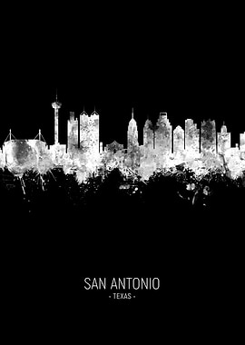 San Antonio Texas Skyline