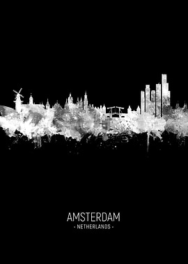 Amsterdam Skyline