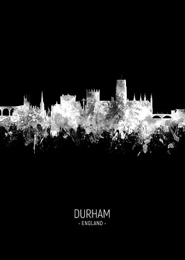 Durham England Skyline