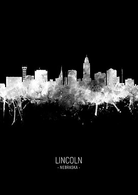 Lincoln Nebraska Skyline