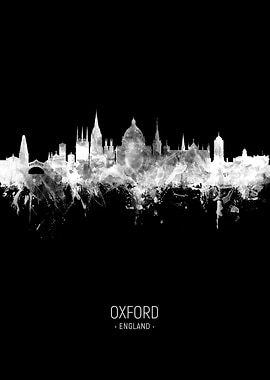 Oxford England Skyline