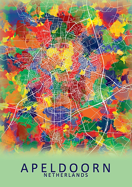 Apeldoorn Netherlands Map