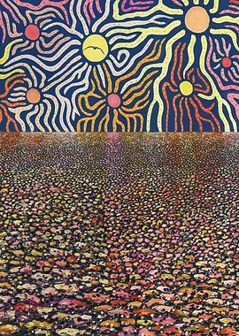 Magic Stars Over The Sea