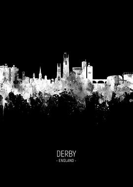Derby England Skyline