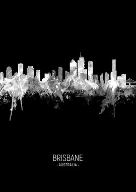 Brisbane Australia Skyline