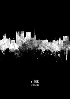 York England Skyline