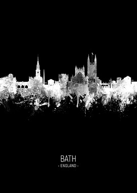 Bath England Skyline