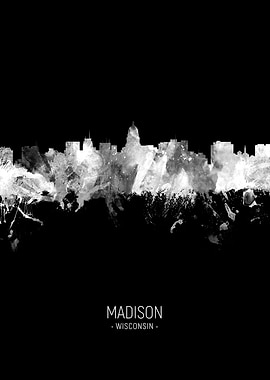 Madison Wisconsin Skyline