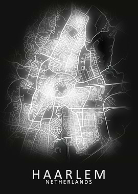 Haarlem Netherlands Map
