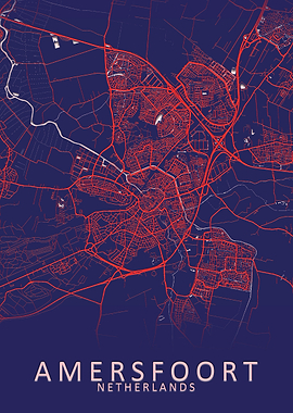 Amersfoort Netherlands Map