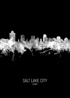 Salt Lake City Skyline