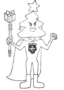 Evil Christmasman APR19