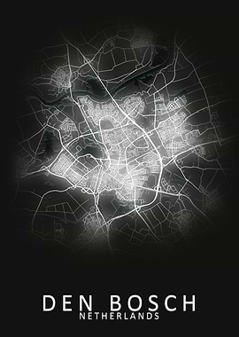 Den Bosch Netherlands Map
